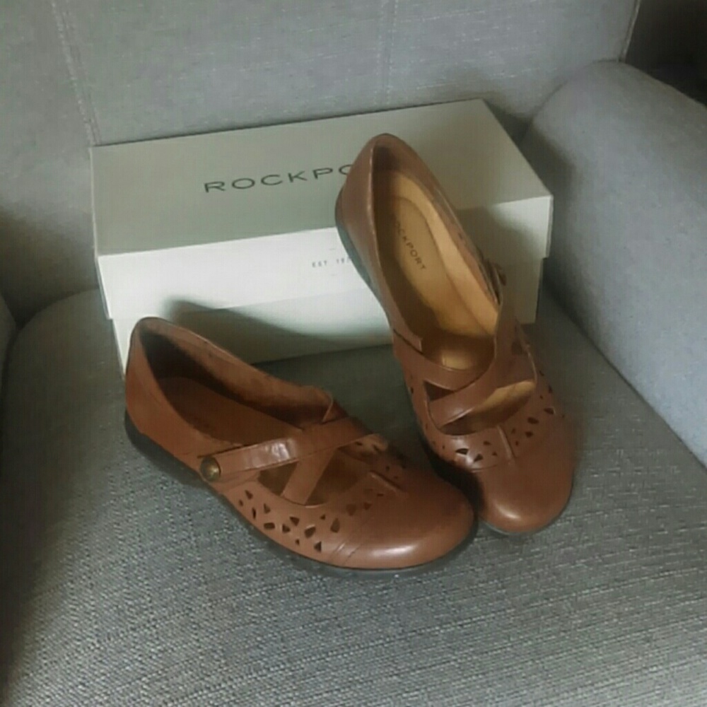 Rockport Penfield X Cross Brown Sandal Shoe - Picture 1 of 4